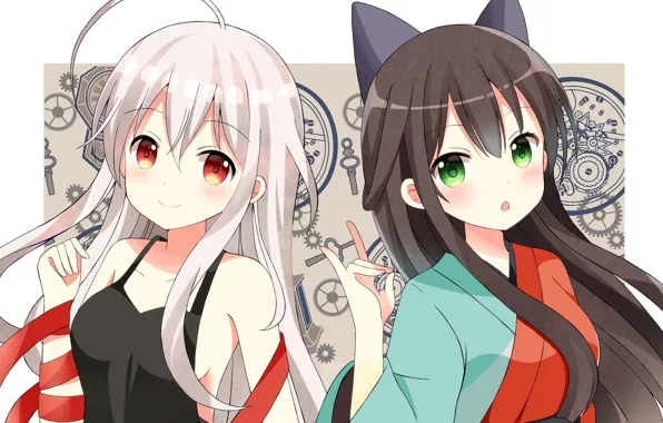 Kawaii, girl, anime, pretty, asian, cute, japanese, deredere
