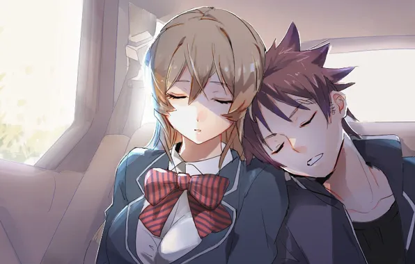 Спят, Накири Эрина, В поисках божественного рецепта, Сома Юкихира, Shokugeki No Soma