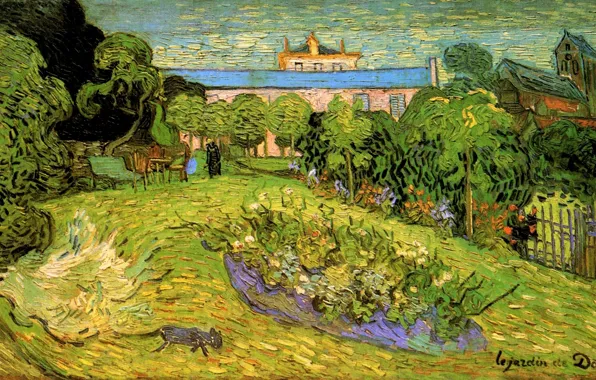 Картинка Vincent van Gogh, Auvers sur Oise, Daubigny s Garden 2