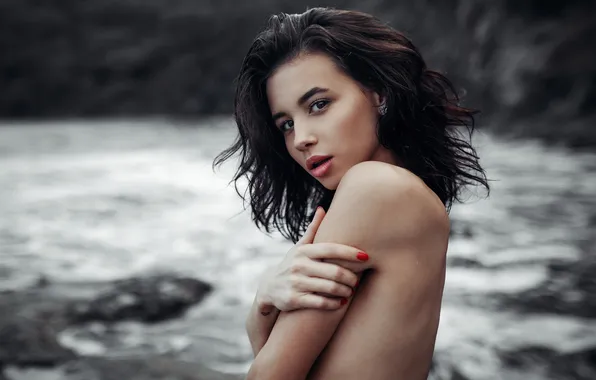 Girl, Beautiful, Model, Beauty, View, Fashion, Hair, Gorokhov
