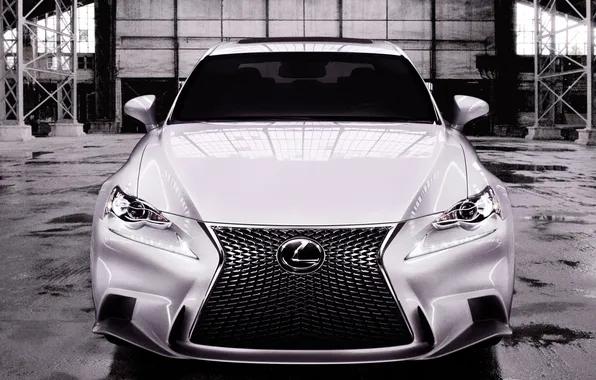 Картинка машина, Lexus, капот, передок, IS 350, F-Sport