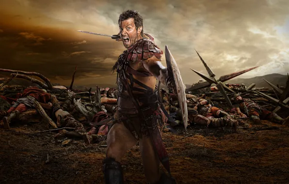 Spartacus, Спартак, Дэн Фьюрригал, Агрон, Война проклятых