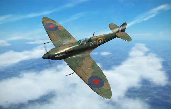 Британия, Spitfire Mk.Vb, Фронтовой истребитель