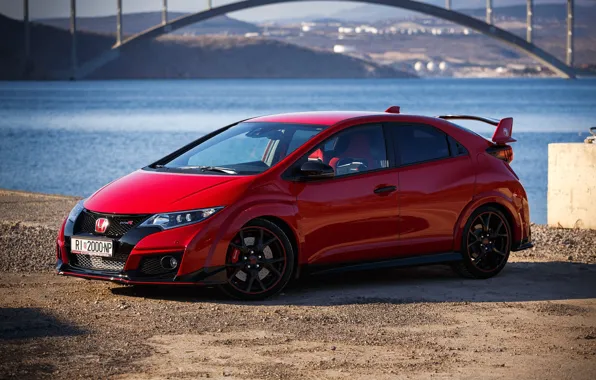 Картинка Honda, bridge, Civic, Type-R, FK2