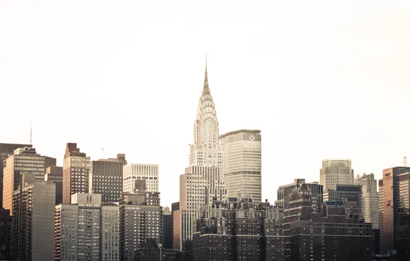 Картинка город, небоскреб, сша, new york