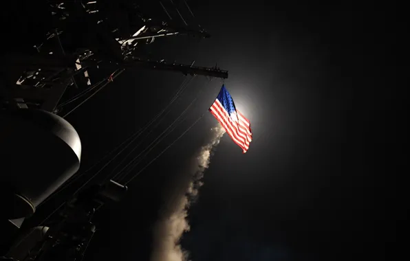 Mediterranean Sea, 2017, USS Porter, DDG 78, April 7