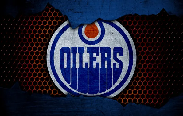 Wallpaper, sport, logo, NHL, hockey, Edmonton Oilers