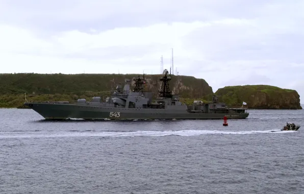 Большой противолодочный корабль, боевая служба, маршал шапошников