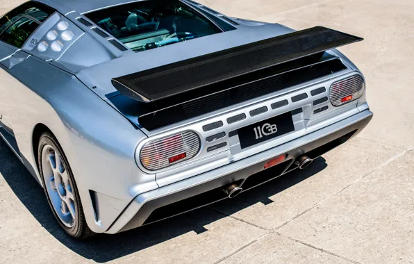 Картинка Bugatti, EB 110, Bugatti EB110 SS, rear wing