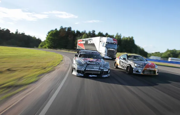 Дрифт, drift, трэк, Scania, Mazda. Toyota. GT