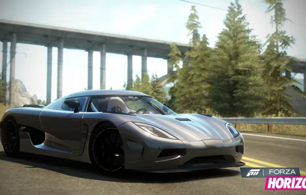 Картинка игра, гонки, суперкар, Forza Horizon, koenigsegg agera