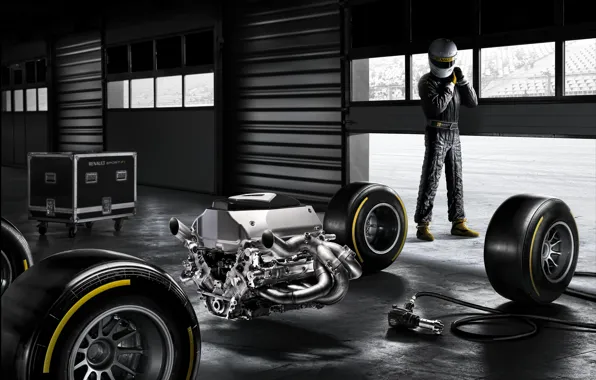 Мотор, Болид, Sport, RENAULT