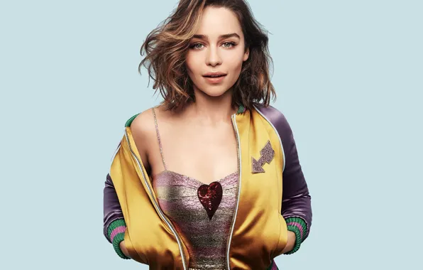 Актриса, фотосессия, Emilia Clarke, Эмилия Кларк, Glamour, Steven Pan
