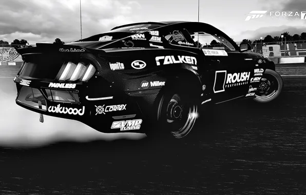 HDR, Game, FM7, UHD, Forza Motorsport 7, Black & White, Xbox One X, Photography by …