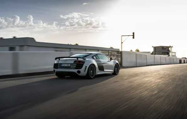 Audi, white, R8, Audi R8 GT Coupe