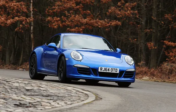 Картинка car, синий, 911, Porsche, автомобиль, порше, Coupe, blue
