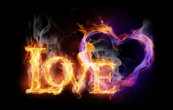 Fire, love, style, beautiful