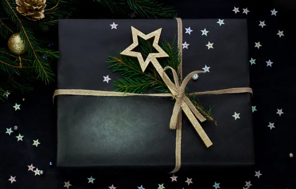 Картинка Новый Год, Рождество, merry christmas, gift, decoration, xmas, holiday celebration