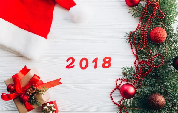 Праздник, новый год, украшение, 2018, декор