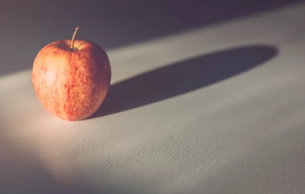 Картинка фон, красное, widescreen, обои, яблоки, яблоко, еда, тень