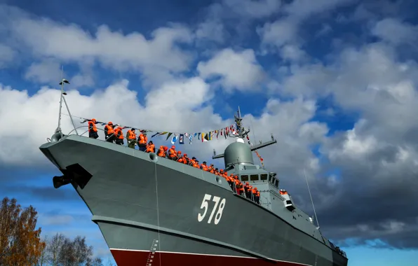 Спуск, корабль, верфь, на воду