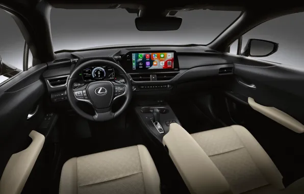 Картинка интерьер, электро, кроссовер, 2022, Lexus UX300e