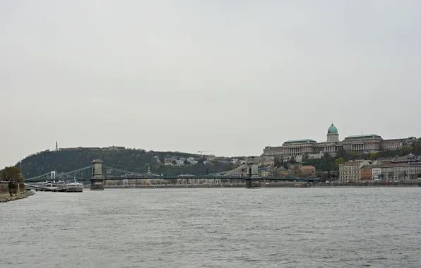 Мост, bridge, Венгрия, Hungary, Будапешт, Дунай, Budapest, Danube