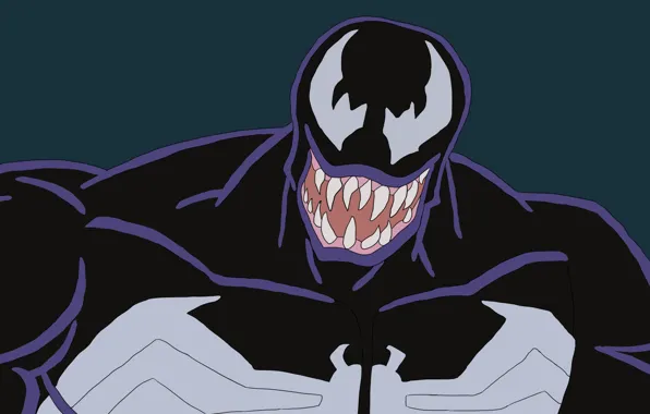 Картинка Marvel, venom, 1997, веном, симбиот, чёрная смерть