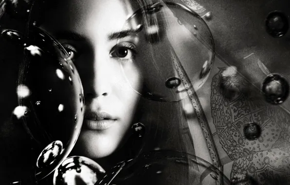 Девушка, коллаж, girl, collage, Adela Lia Rusu