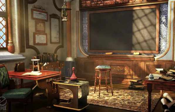 Доска, кабинет, помещение, HOPA scenes, souvenir room