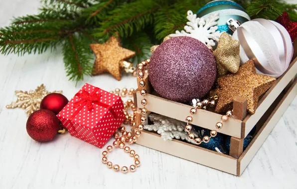Украшения, шары, Новый Год, Рождество, подарки, christmas, balls, merry
