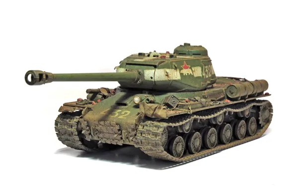 Картинка игрушка, танк, ИС-2, тяжелый, советский, Иосиф Сталин, моделька, 122 мм