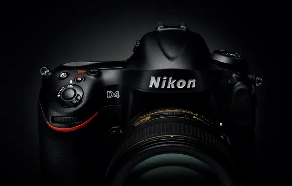 Картинка фотоаппарат, Nikon, объектив, Nikkor