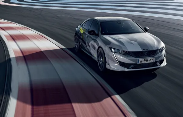 Машина, движение, Peugeot, трек, Peugeot 508, Peugeot 508 Peugeot Sport Engineered Prototype