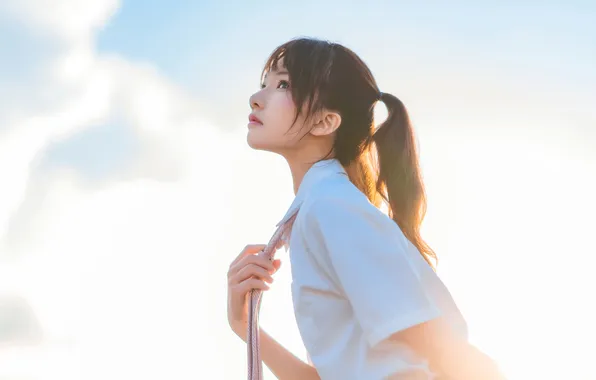 Beautiful, Asian, Model, Woman, Cute, Pretty, Sunny, Petite