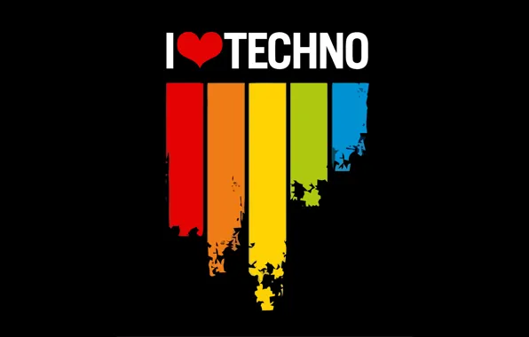 Картинка Love, Music, Techno