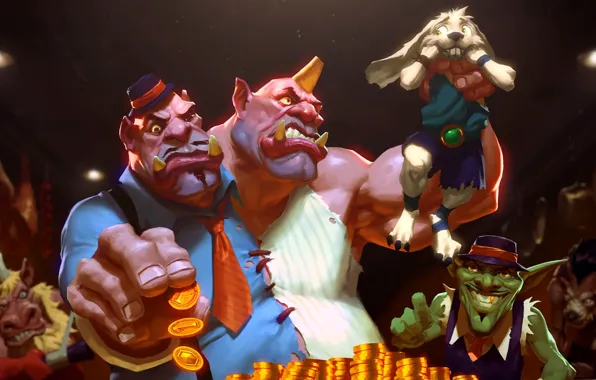 WoW, Огр, Hearthstone, Hearthstone: Heroes of Warcraft, Прибамбасск