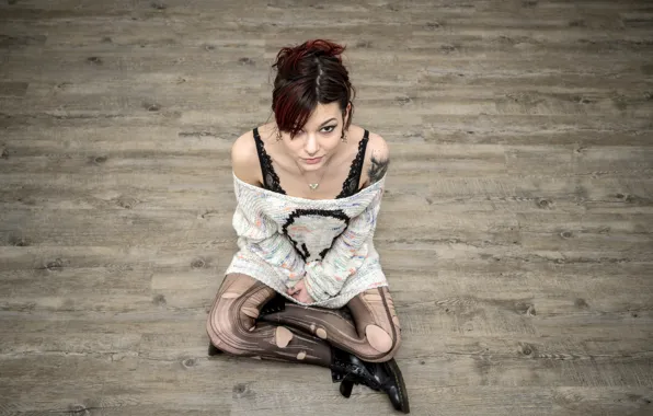 Картинка взгляд, девушка, Alicia