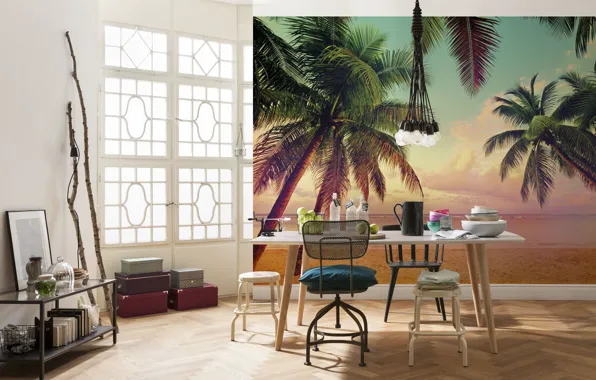 Картинка комната, интерьер, столовая