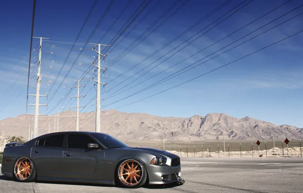 Картинка black, dodge, charger, srt8