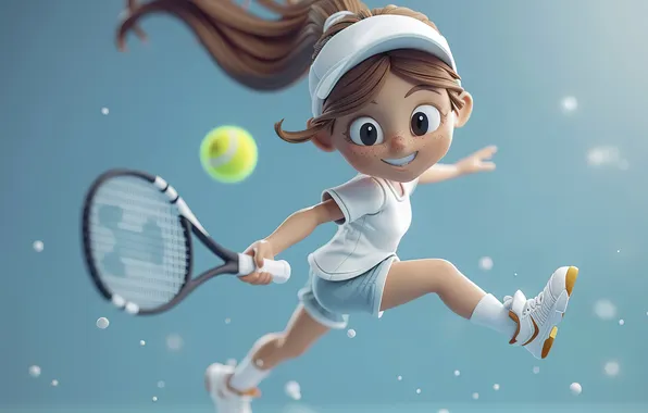 Картинка art, tennis, sports