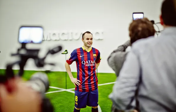 Спорт, Футбол, FC Barcelona, ФК Барселона, Andres Iniesta, Андрес Иньеста, Barca, Найк