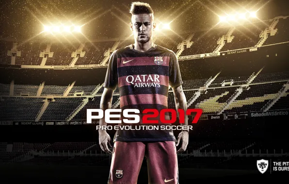 Sport, logo, stadium, Nike, soccer, Barcelona, player, Neymar