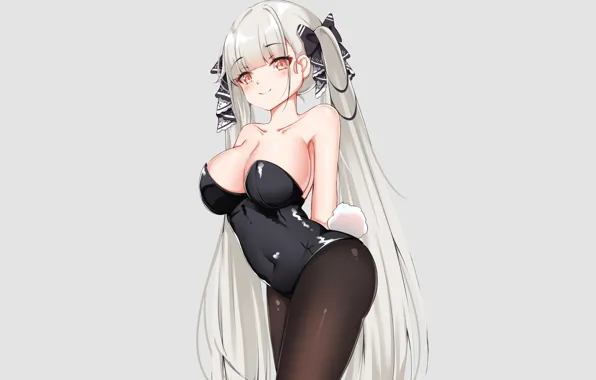 Girl, sexy, cleavage, long hair, boobs, anime, beautiful, pretty
