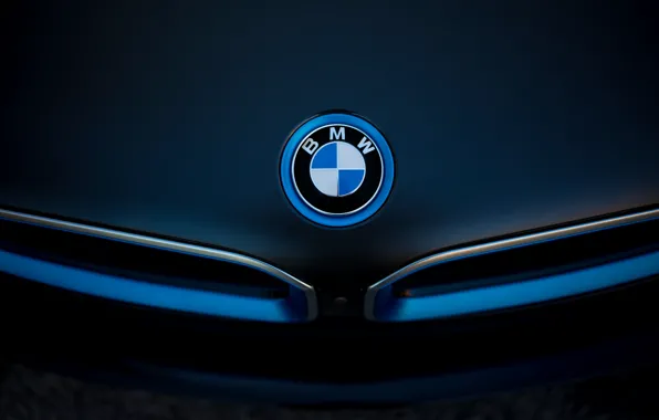 Логотип, эмблема, бумер, BMW i8
