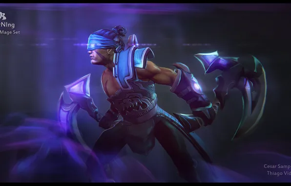 Боец, Dota 2, BurNIng Anti Mage set