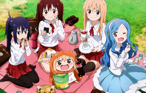 Anime, manga, bishojo, japonese, Himouto! Umaru-chan