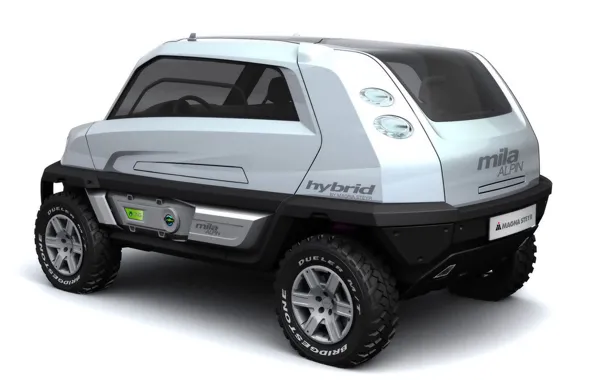 Concept, снегоход, MILA, Magna Steyr, Alpin