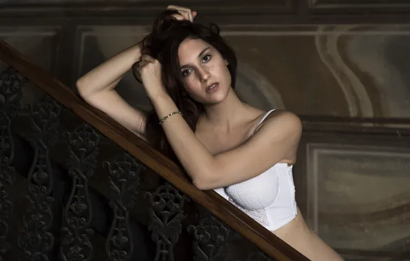 Картинка взгляд, лицо, модель, тело, милашка