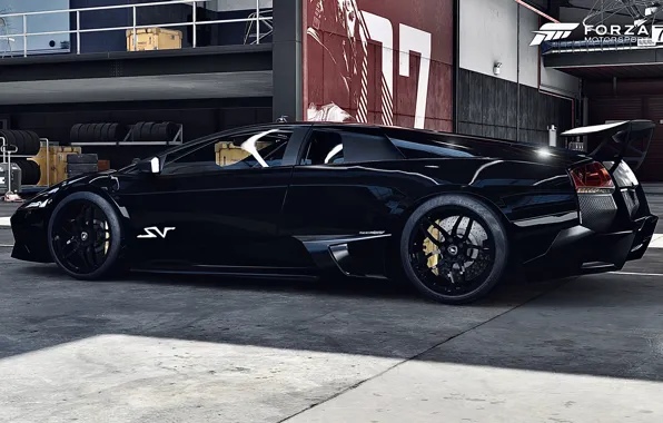 HDR, Lamborghini, Murcielago, Game, FM7, UHD, Forza Motorsport 7, Xbox One X